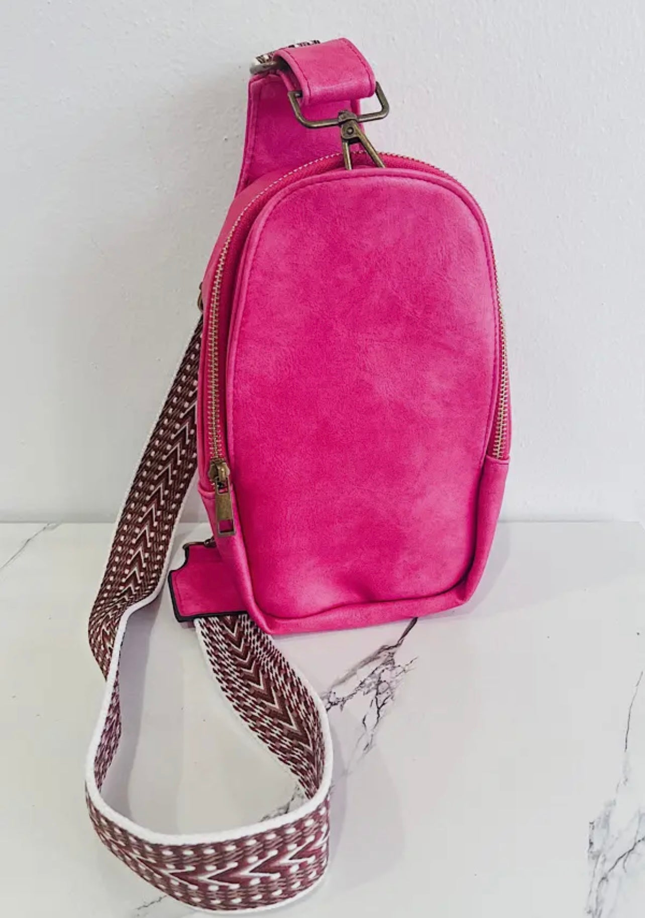 Hot Pink Sling Bag