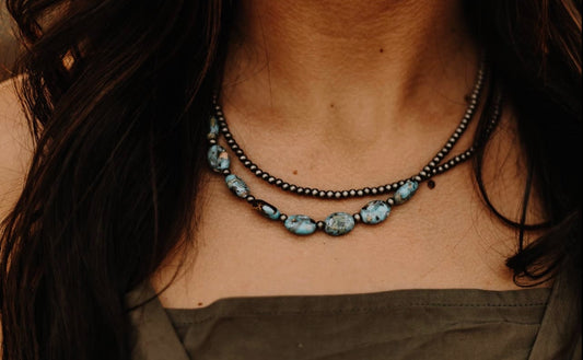 Faux Navajo Layered Choker