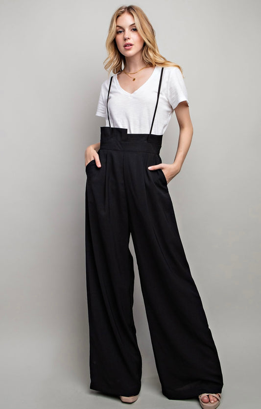 Wide Leg High Waisted Pants