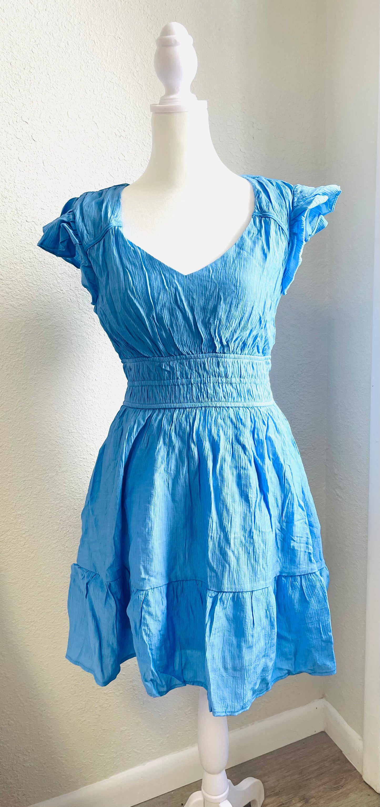 ‘Blue Bayou” Mini Dress