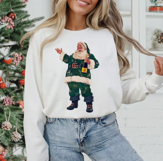 Gucci Santa Claus Crewneck