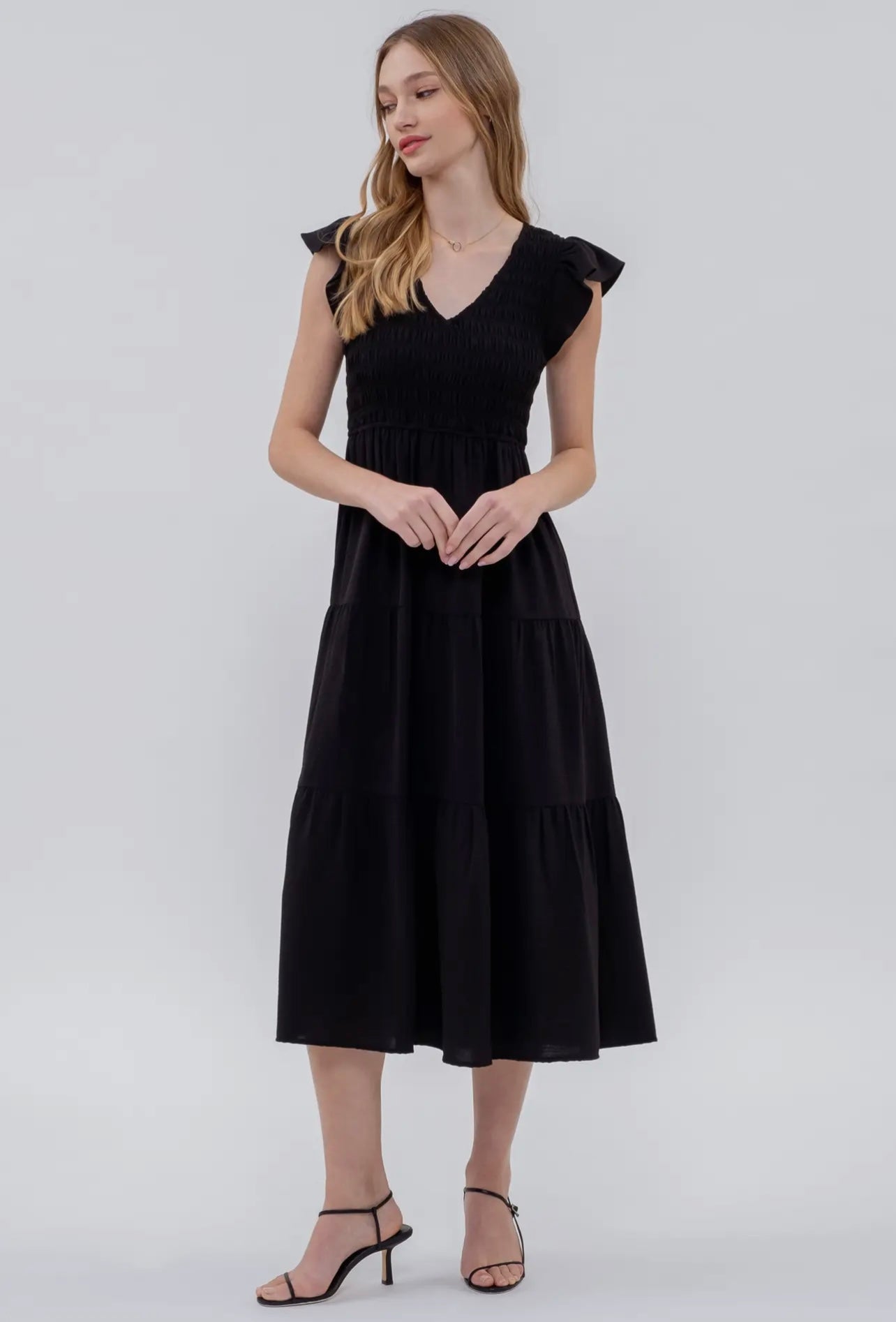 Black Midi Dress