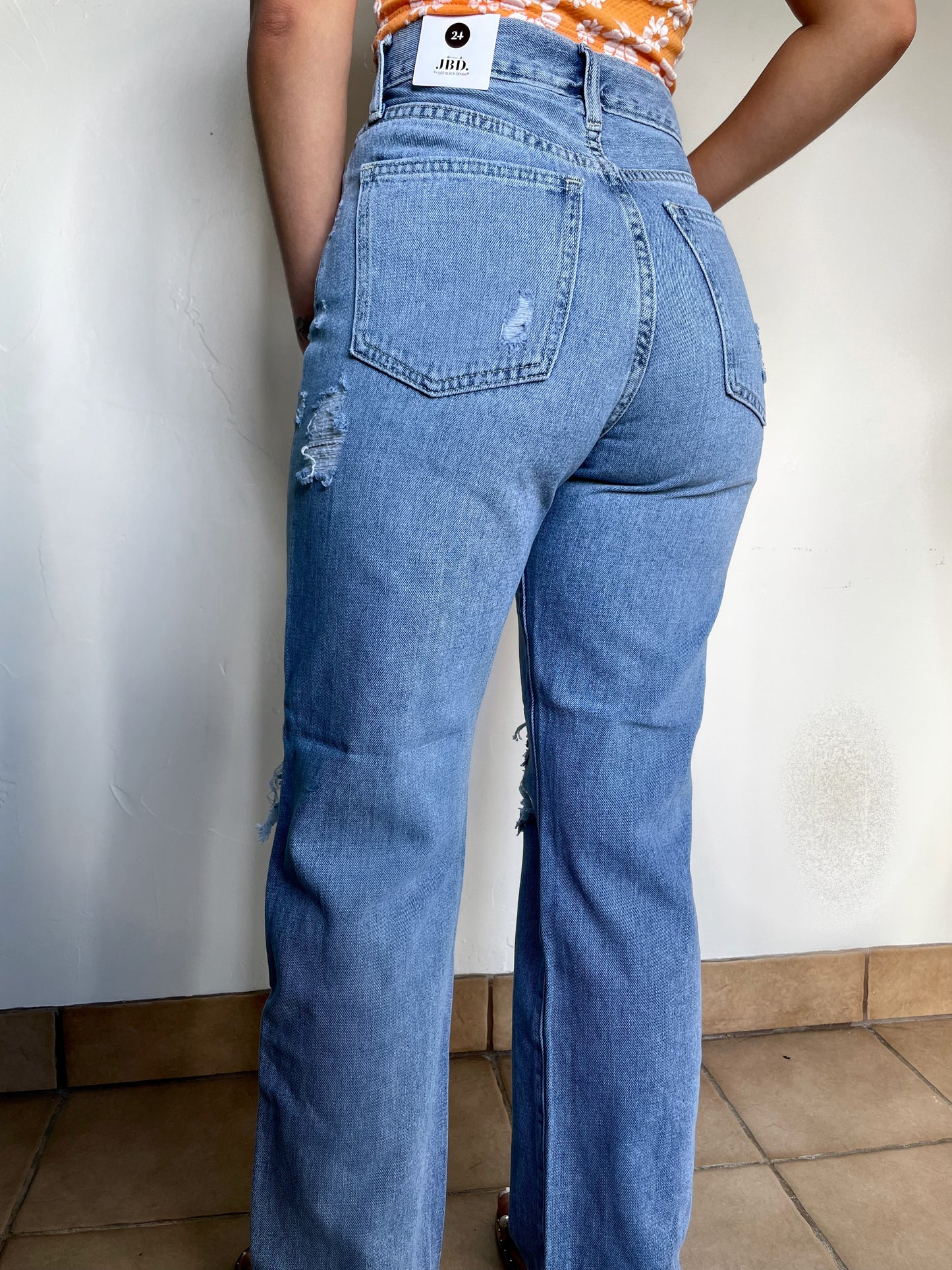 High Rise Dad Jeans