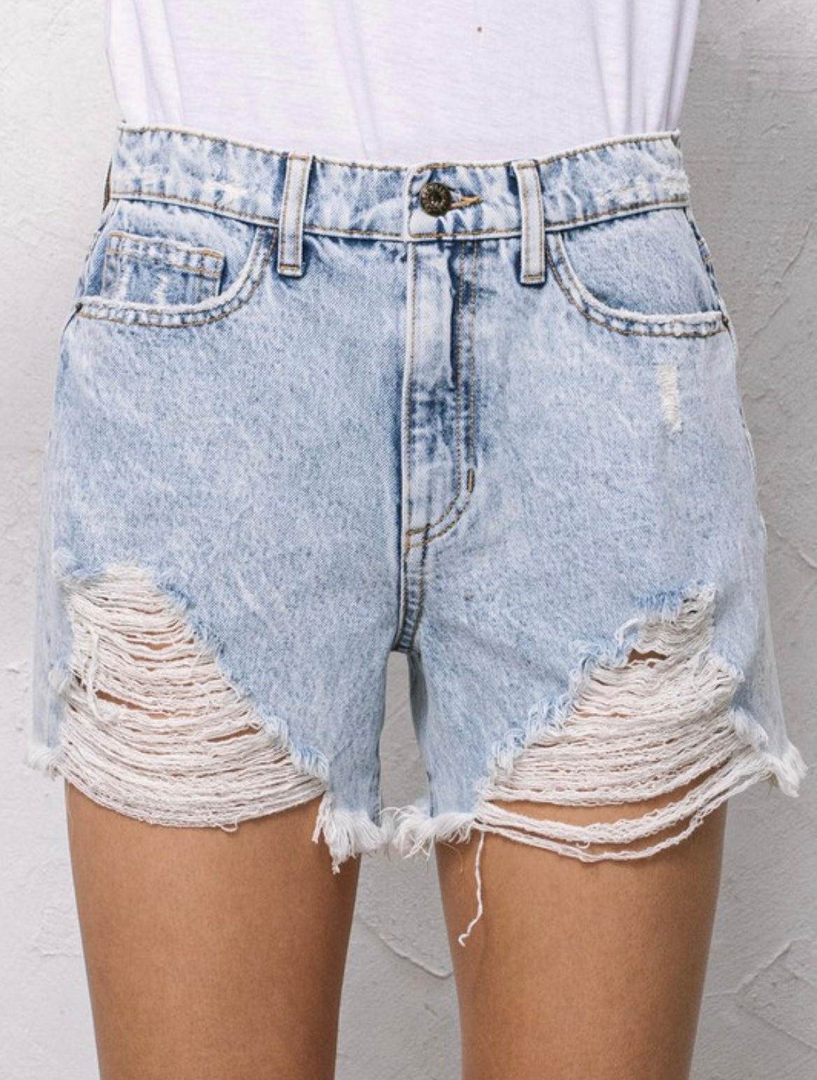 Summer Night Denim Shorts